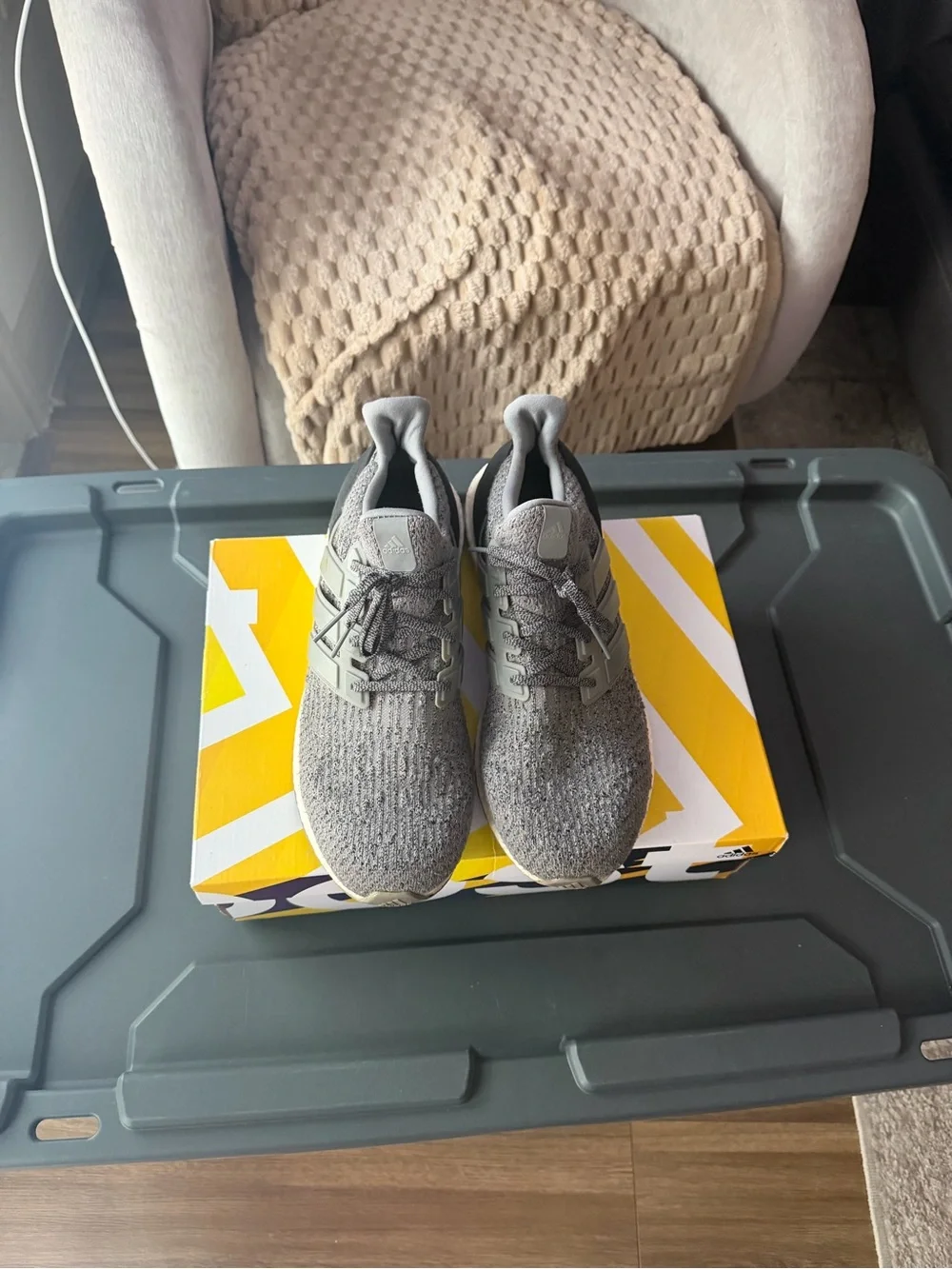 Grey Adidas Ultraboost 3.0 (2017) S82023 Size 12